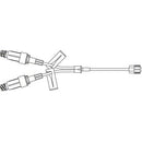 B. Braun Needle-Free Small Bore Extension Sets - Small Bore Y-extension Set with Two Removable ULTRASITE Valves