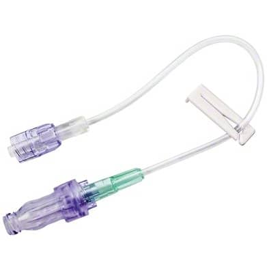 B. Braun Needle-Free Small Bore Extension Sets  CARESITE Needleless Connector, 8" Small Bore Exten
