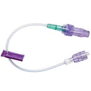 B. Braun Needle-Free Small Bore Extension Sets  CARESITE Needleless Connector, 8" Bonded High Pres