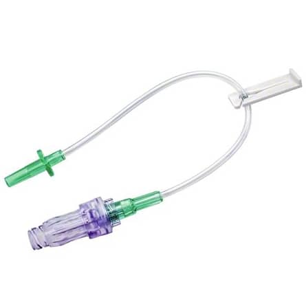 B. Braun Needle-Free Small Bore Extension Sets  CARESITE Needleless Connector, 8" Bonded Small Bor