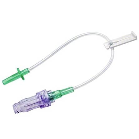 B. Braun Needle-Free Small Bore Extension Sets - CARESITE Needleless Connector, 8" Bonded Small Bore Extension Set