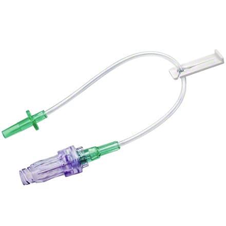 B. Braun Needle-Free Small Bore Extension Sets  CARESITE Needleless Connector, 8" Small Bore Exten