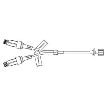 B. Braun Needle-Free Small Bore Extension Sets  Small Bore Y-extension Set with Two Bonded ULTRASI
