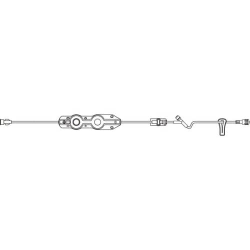 B. Braun Outlook Pump Add-On Set (24/Case)  with Microbore