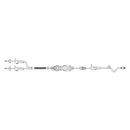 B. Braun Outlook Pump Blood Set (24/Case)  138 in (351 cm) Length with SAFELINE Injection Sit