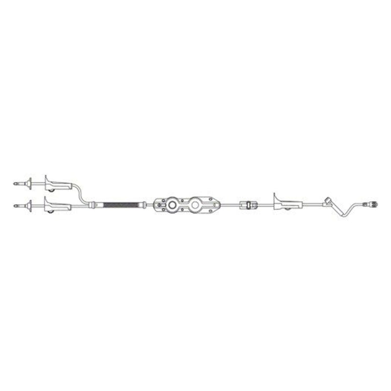 B. Braun Outlook Pump Blood Set (24/Case)  138 in (351 cm) Length with SAFELINE Injection Sit