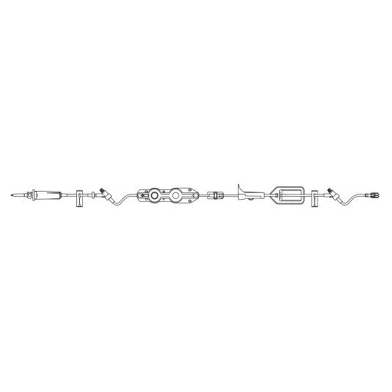 B. Braun Outlook Pump Filtered Set (24/Case)  Outlook Pump - 15 Drop 0.2 Micron Filtered IV Set
