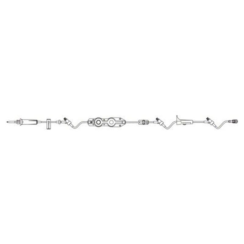 B. Braun Outlook Pump Primary IV Set (24/Case)  With 3 CARESITE Needle-Free Injection Sites