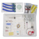 B. Braun Perifix Continuous Epidural Tray Kit - CE17TKFMHDT 17 Ga x 4 in Metal Hub Dull Tuohy, PERIFIX FX 19 Ga Springwound Open Tip Catheter, 5 mL Glass Luer Slip LOR Tray (Kit)