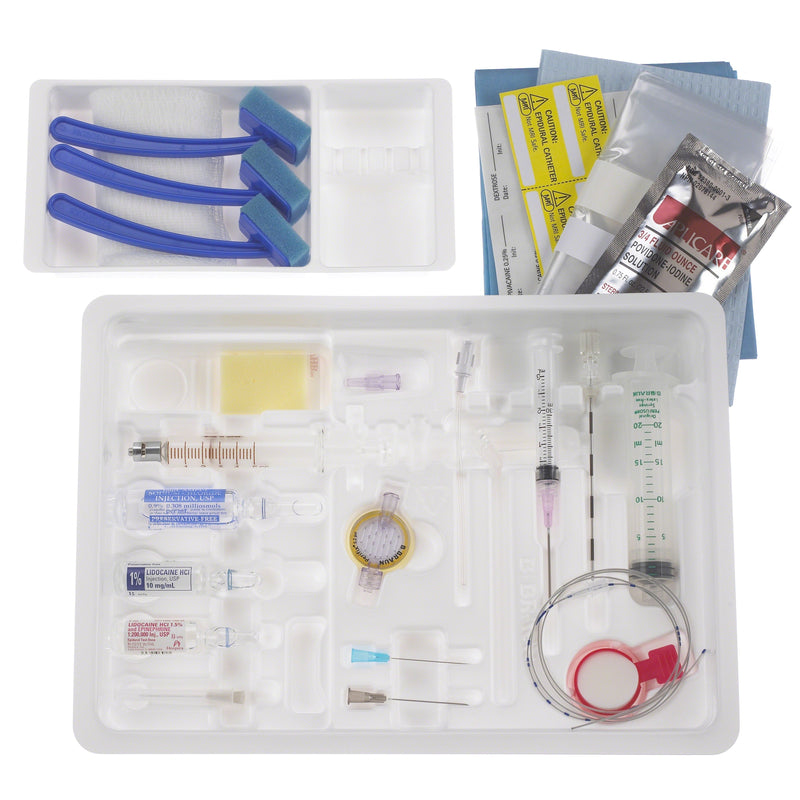 B. Braun Perifix Continuous Epidural Tray Kit (10/Case)  CE17TKFMHDT 17 Ga x 4 in Metal Hub Dull Tuohy, PER