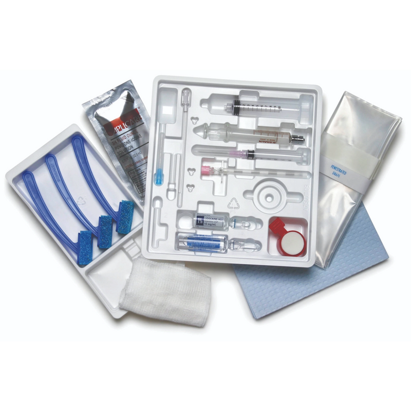 B. Braun Perifix Epidural Tray - 5 mL Glass, Luer Slip Tip - 18 Gauge Single Shot Tuohy