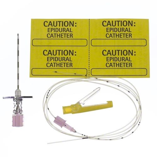 B. Braun Perifix One Pediatric Continuous Epidural Set (12/Case)  18 Ga x 2 in (50mm) Tuohy Needle Set with 20 Ga Cl
