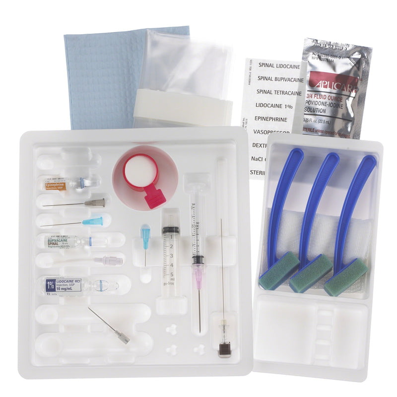 B. Braun Spinocan Spinal Anesthesia Trays (10/Case)  S26BK-26-Ga-x-3½-in-90-mm-Bupivacaine-0.75-with-De