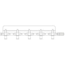 B. Braun Standard Stopcocks  5x-Four-Way-50-Case
