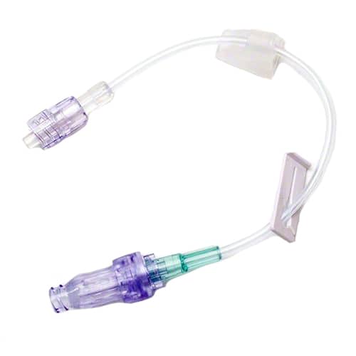 B. Braun STEADYCare Extension Set with Wedge Catheter Stabilizer  8 inches with Standard Tubing, Caresite LAD, and S