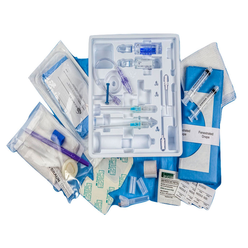 B. Braun Ster-ASSIST Sterile Peripheral IV Catheter Insertion Kit (10/Case)  Introcan Safety 18 Ga x 2.5 in, Straight, FEP and