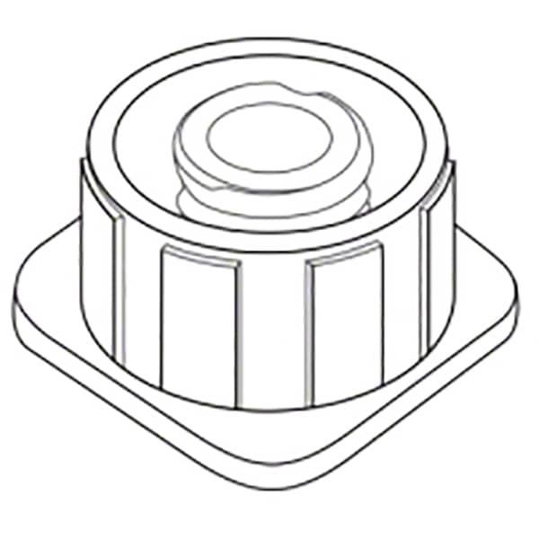 B. Braun Syringe Caps  MULTI-AD Luer Lock - Red (500/Case)