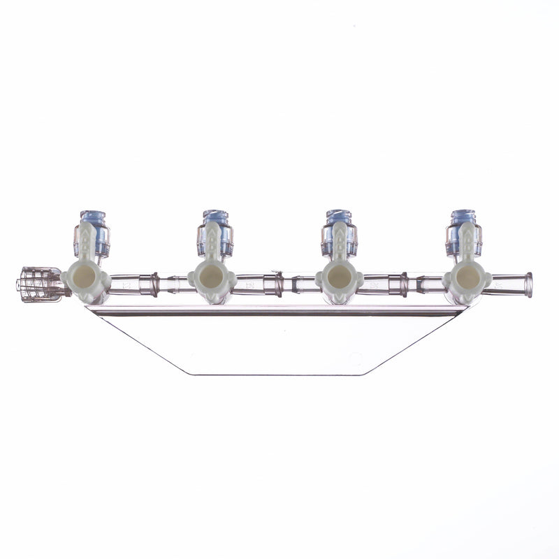 B. Braun ULTRAPORT Swabbable Port Stopcocks (50/Case)  with 3 ULTRASITE Injection Sites and Dual SAFEPORT