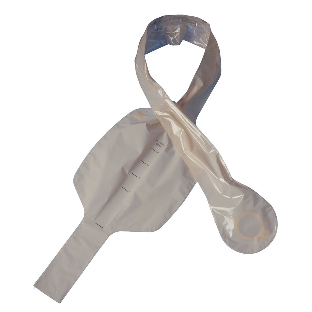 Assura Opaque Ileostomy Pouch, Blue Match (Box of 5)