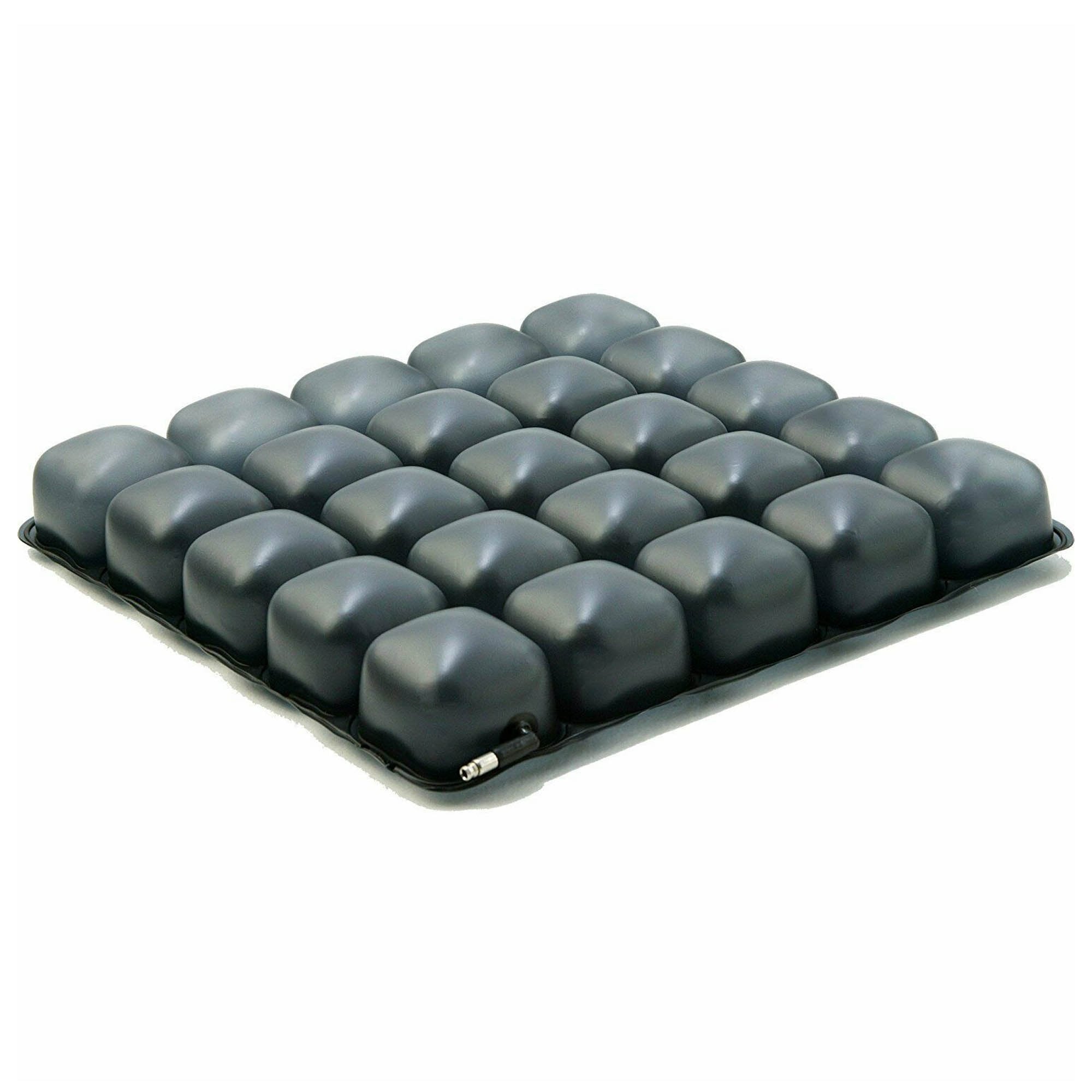 Crown Therapeutics ROHO Mosaic Inflatable Seat Cushion, 18 x 16 x 3 Inch, Air Cells, Black 