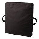 Mabis Wheelchair Seat Cushion, Black, 16 D x 20 W x 2 H in.