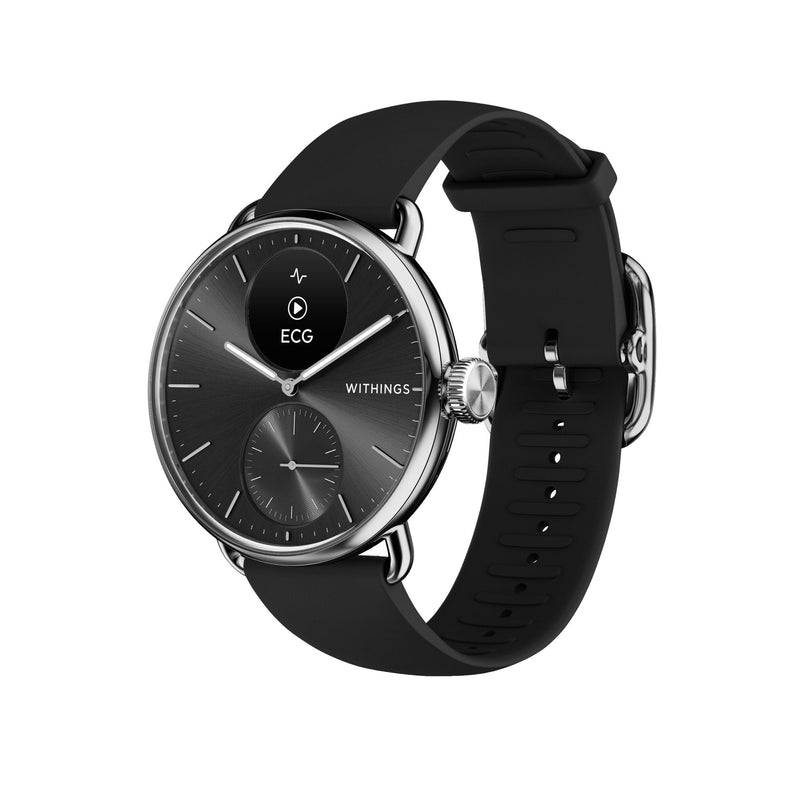 Withings ScanWatch 2 Smart Watch, 38mm, Black (Each) 