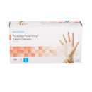 McKesson Vinyl Exam Glove, Large, Clear (Case of 1500)