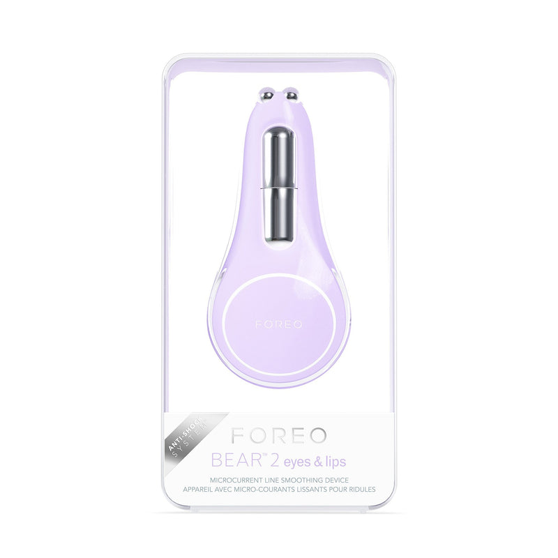 Foreo Inc BEAR 2 Eyes & Lips Microcurrent Line Smoothing Device, Lavender 
