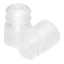 McKesson Brand McKesson Flanged Plug Cap, Colorless, Polyethylene, for 12 mm Tubes (1000/BG) 