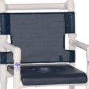 IPU IPU Deluxe Shower Chair Commode, Navy 