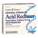 Foster & Thrive Original Strength Acid Reducer Famotidine Tablets 10 mg (Box of 90)