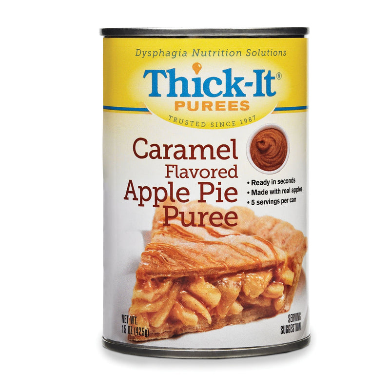 Thick-It Purée Caramel Apple Pie Thickened Food, 15-ounce Can (Case of 12)
