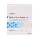 McKesson Gelling Fiber Wound Dressing, 4 x 4-3/4 Inch (Case of 100)