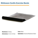 McKesson Brand McKesson Exercise Resistance Band, Black, 5" x 6 Yard, Extra-Heavy Resistance 