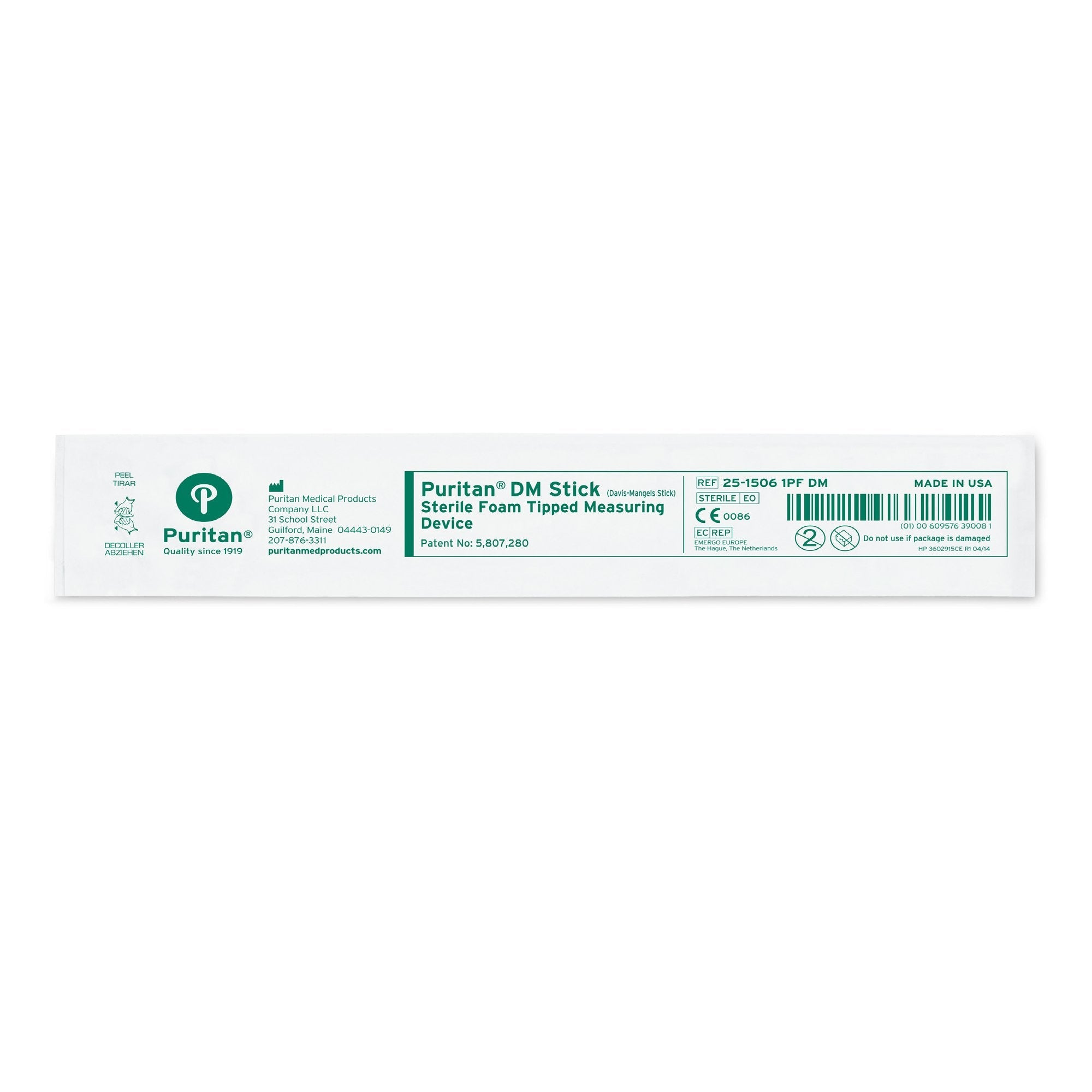 Puritan Medical Products Puritan Wound Measuring Device, 6-inch Length (200/CS) 