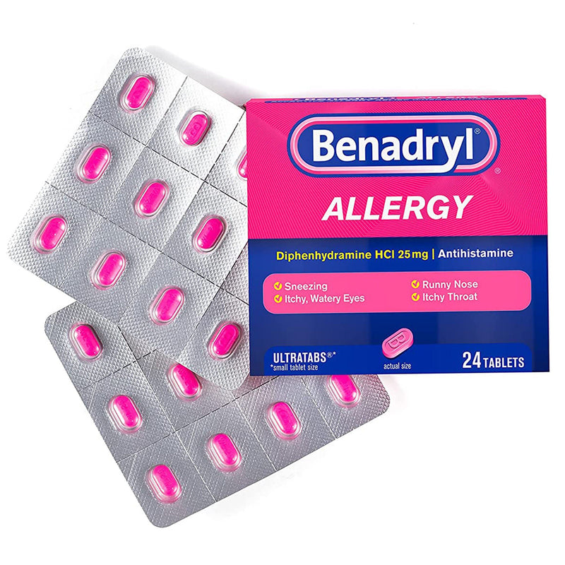 Benadryl Allergy Ultratabs (Case of 576)