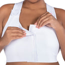heart&core Sports and Medical LLC Serena Post Surgical Bra, White, Medium (36/CS)