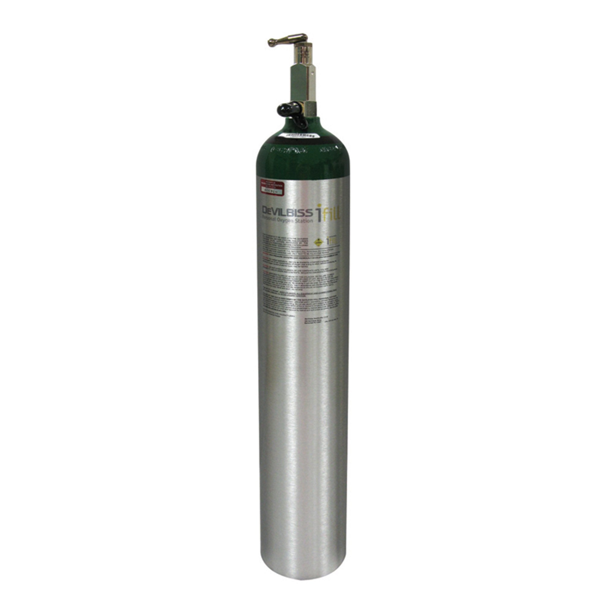 Drive DeVilbiss Healthcare Oxygen Cylinder DeVilbiss iFill Size E Aluminum 