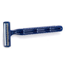 McKesson Disposable Razor, Twin Blade, Lubricated Strip, Blue (Case of 72)