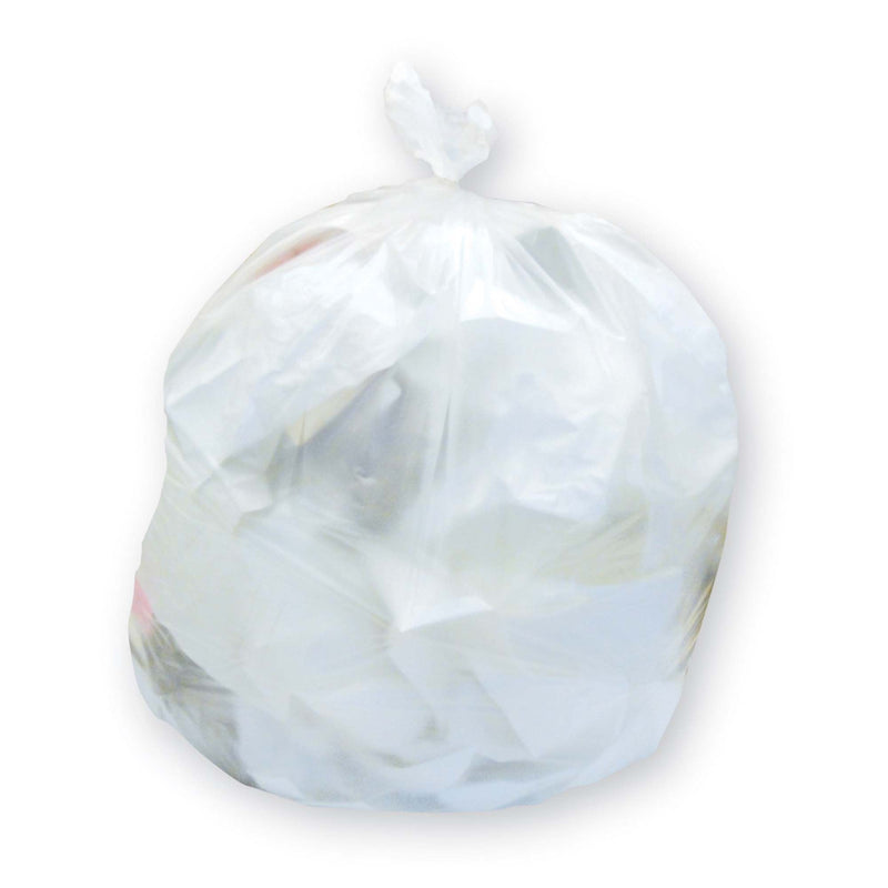 RJ Schinner Co Heritage Super Tuf Trash Bag, White, 33-gallon Capacity (150/CS) 