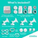 Double Electric Breast Pump Kit Cimilre E1 (6/CS)