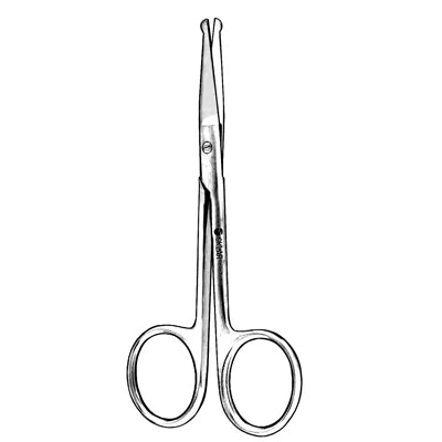 Sklar Iris Scissors - 4", Curved, Blunt/Blunt, with 2 Probe Tips - 64-2048 