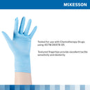 McKesson Confiderm 4.5C Nitrile Exam Glove, Extra Large, Blue (Case of 1000)