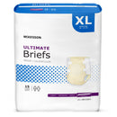 McKesson Ultimate Heavy Absorbency Incontinence Brief, Extra Large (Case of 60)