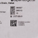 McKesson Wound Drain Tube, 10 Fr., 20-centimeter Length