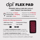 dpl Flex Pad LED Light Therapy Device (10/CS) 