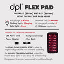 dpl Flex Pad LED Light Therapy Device