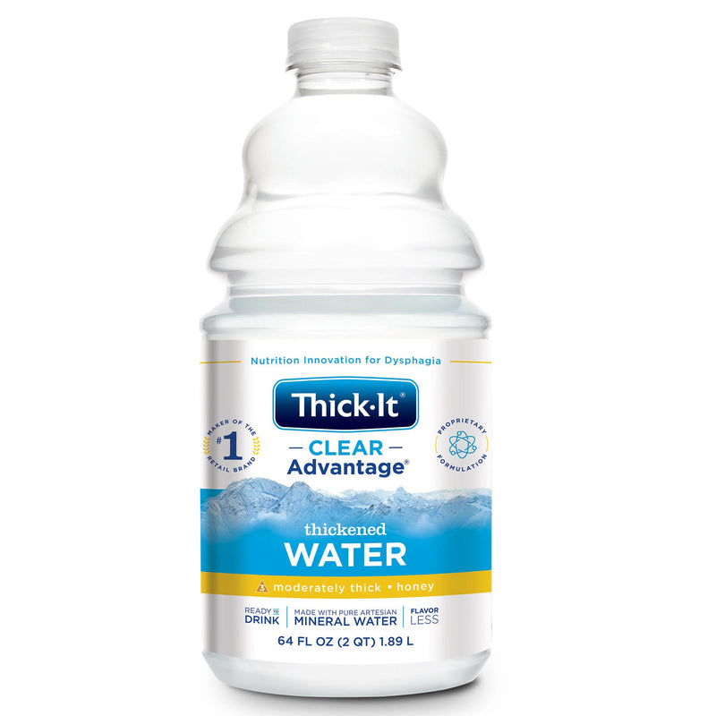 Thick-It Clear Advantage Honey Consistency Thickened Water, 64-ounce Bottle (Case of 4)
