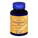 Foster & Thrive Chewable Vitamin C 500 mg Tablets Natural Orange (Bottle of 100)