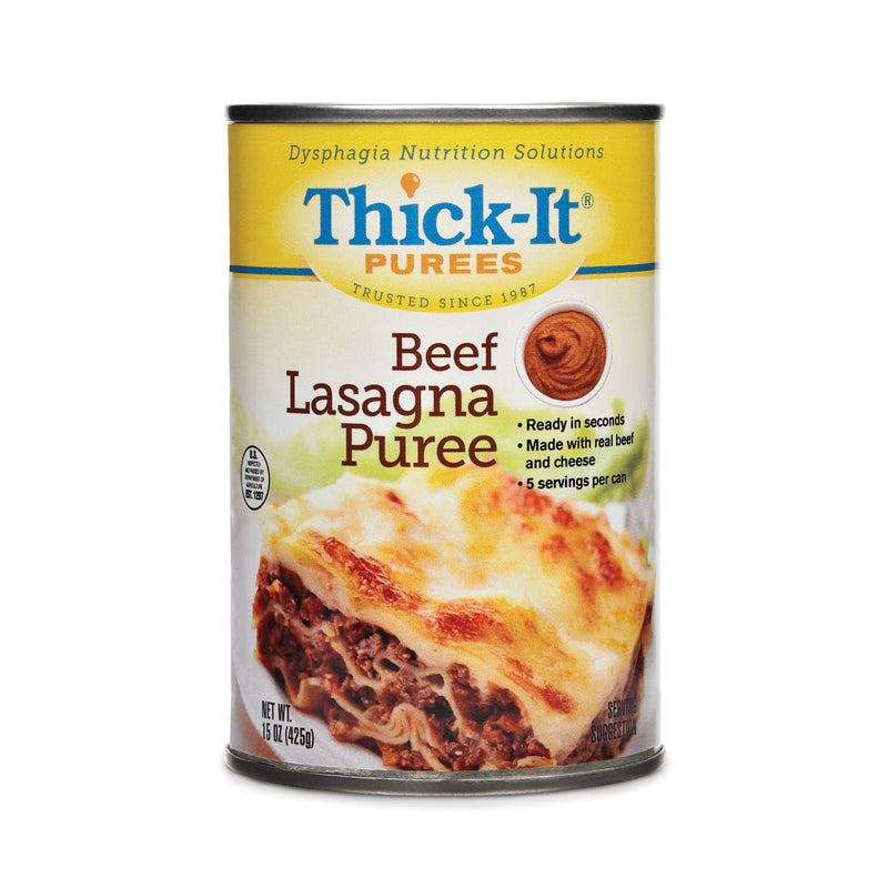Thick-It Purée Beef Lasagna Purée Thickened Food, 15-ounce Can (Case of 12)